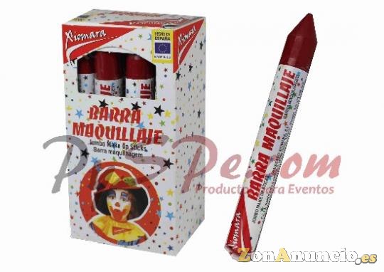 Maquillaje pintacaras rojo - 1 Barra